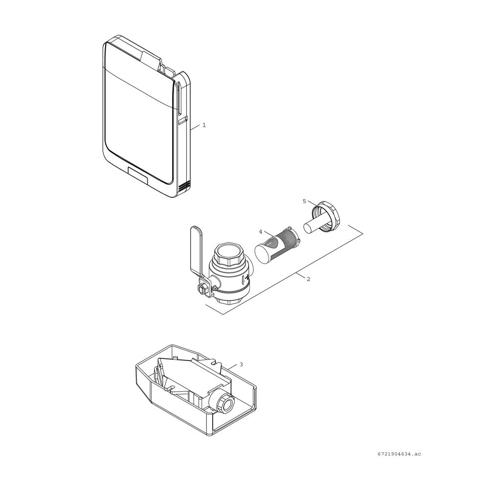BOSCH Luft-Wasser-Wärmepumpe Compress CS6800iAW 12 M, Inneneinheit mit Speicher... JUNKERS-8738212416 4062321641078 (Abb. 9)