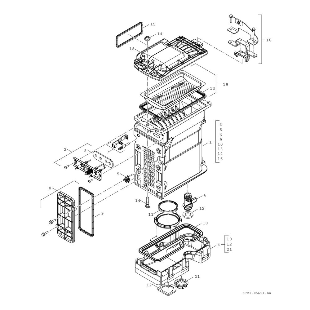 Bosch Hybridsystem, wandhängend Compress Hybrid CSH5800i G 30 P 23, mit Touch-Bedie... JUNKERS-7738101106 4062321881108 (Abb. 4)