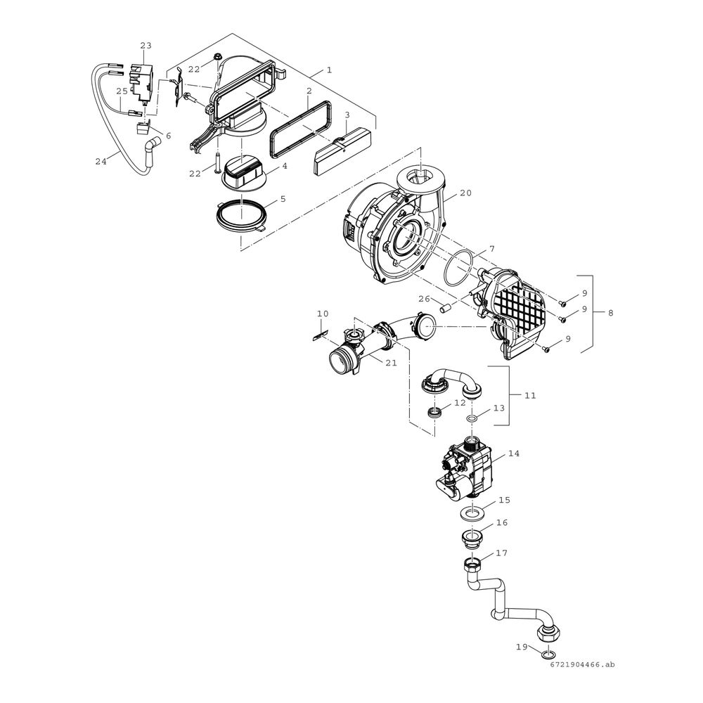 Bosch Hybridsystem, wandhängend Compress Hybrid CSH5800i G 30 P 23, mit Touch-Bedie... JUNKERS-7738101106 4062321881108 (Abb. 5)