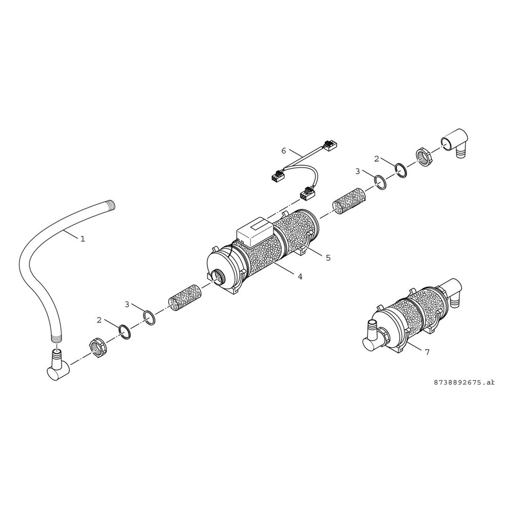 Bosch Neutralisationssystem Neutralisation... JUNKERS-8718587562 4051516719203 (Abb. 3)