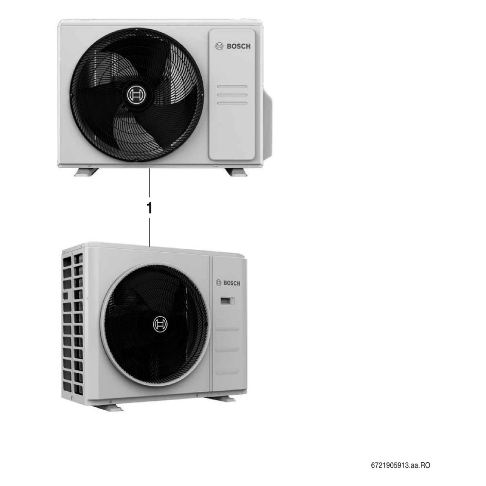 Bosch Split-Klimagerät Climate CL7000iM 53/2 E, R32, Multi-Split Außeneinheit, 673x... JUNKERS-7733703620 4069143092002 (Abb. 2)