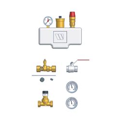 BOSCH Zubehör Solewärmepumpen Nr. 1121 Heizkreissystempaket... JUNKERS-7719002835 4010009860075 (Abb. 1)