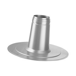 Bosch Flachdachflansch FC-O125-160, D 160mm, Aluminium... JUNKERS-87090922 4047416772776 (Abb. 1)