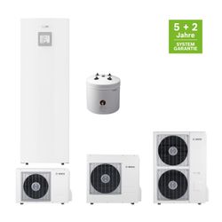 BOSCH Split-Wärmepumpen-Paket Bopa CS306 Compress CS3400i AWS 12 ORT, mit 14 M, BH ... JUNKERS-7739621486 4062321675387 (Abb. 1)