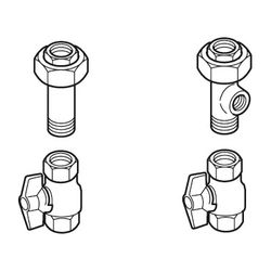 Junkers Bosch HKA Anschluss-Set Aufputzmontage, DN 32... JUNKERS-7095692 4047416871509 (Abb. 1)