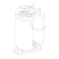 Bosch Kompressor SNB130FGBMT, 8733703187... JUNKERS-8733703187 4054925393835 (Abb. 1)