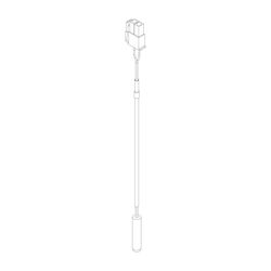 Bosch Temperaturfühler NTC 900mm, 4,7kOhm, 8738203398... JUNKERS-8738203398 4051516937850 (Abb. 1)