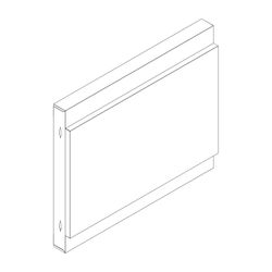 BOSCH Seitenwand 135, Silber, 8738803994... JUNKERS-8738803994 4057749352125 (Abb. 1)