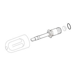 BOSCH Ersatzteil TTNR: 8738721408 Umbausatz... JUNKERS-8738721408 4062321406394 (Abb. 1)