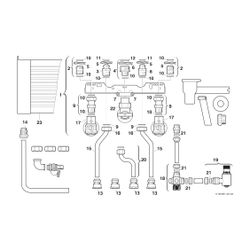 BOSCH Installationszubehör Nr. 793 Installationssatz für ST 50-5, ST 80-5... JUNKERS-7719001857 4010009576280 (Abb. 1)