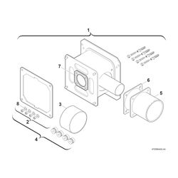 BOSCH Abgaszubehör AZ 325 für Austausch, Abgasanschluss waagerecht... JUNKERS-7719002288 4010009878537 (Abb. 1)