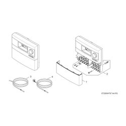 BOSCH Zubehör Solartechnik B-sol100-2 Solarregler 1 Verbraucher, 170x190x53... JUNKERS-7735600355 4057749413437 (Abb. 1)