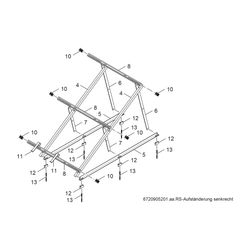 BOSCH Zubehör Solartechnik FKF 14 Aufständerung Zusatzschiene... JUNKERS-7747025403 4047416709642 (Abb. 1)