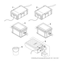 BOSCH Sonstiges Zubehör Nr. 1605 Neutralisationsbehälter... JUNKERS-8718576749 4047416612157 (Abb. 1)