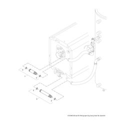 BOSCH Installationszub. Ergänzungskit 1 Montage links bis 400 L Speichervolumen... JUNKERS-7736602298 4057749336002 (Abb. 1)