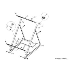 BOSCH Zubehör Flachkollektoren WMT 3 Flachdachständer Grundset senkrecht... JUNKERS-8718531943 4051516281052 (Abb. 1)