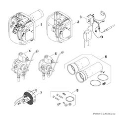 BOSCH Blaubrenner Suprastar-O BE 17 Brennerleistung 18,0-21,5 kW... JUNKERS-8718584480 4051516282455 (Abb. 1)