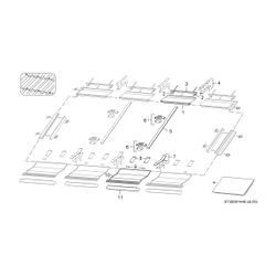 BOSCH Zubehör Solartechnik FKI 12-2 Indach Erweiterungsset waagerecht Pfanne... JUNKERS-8718530988 4051516044480 (Abb. 1)