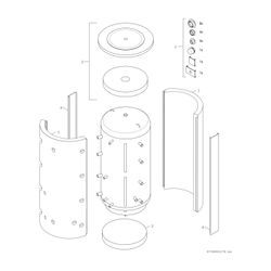 BOSCH Spezial-Kombi-Schichtenspeicher 2036x790, PF 1000 Sol., Nutzinhalt 1000L... JUNKERS-8718543776 4051516701710 (Abb. 1)