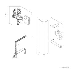 BOSCH Zubehör Solartechnik AGS5-2T/MS100 Solarstation + Solar-Reglermodul MS100... JUNKERS-7735500039 4054925286618 (Abb. 1)