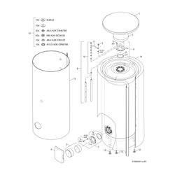 BOSCH bodensteh. Systemspeicher STORA W 500-5 P1 B, 1870x850, 500 L, silber... JUNKERS-7735501572 4057749554147 (Abb. 1)