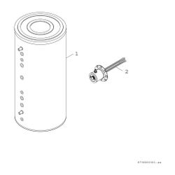 BOSCH Wärmepumpenspeicher STORA CST 500 Kombi-Schichtspeicher, 1830x810, 538 L... JUNKERS-7735500157 4054925603590 (Abb. 1)