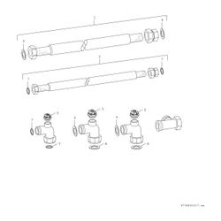 BOSCH Installationszubehör CS 18 Anschlussrohrsatz zum Pufferspeicher... JUNKERS-7738112120 4054925704501 (Abb. 1)