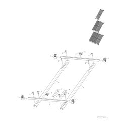 BOSCH Zubehör Vakuumröhrenkollekt. VKA 6 Befestigungsset Aufdach für 1 Kollektor... JUNKERS-7735600166 4054925848946 (Abb. 1)