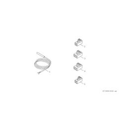Bosch Regelungszubehör AS1.6, Speicheranschluss-Set AS1.6 RD 6.0 10K... JUNKERS-8735100809 4057749900012 (Abb. 1)