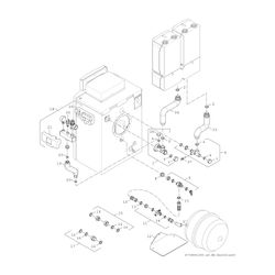 BOSCH Gas-Brennwertkessel, bodenstehend Condens GC7000F 30 23, 965x600x795, 30kW... JUNKERS-8738808145 4062321613792 (Abb. 1)