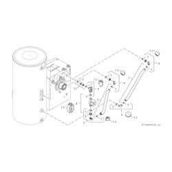 BOSCH Zubehör Warmwasserspeicher BCC 32 Kessel-Speicher-Verbindungsleitungen... JUNKERS-7736602294 4057749335968 (Abb. 1)