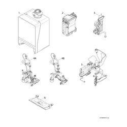 BOSCH Gas-Brennwertgerät, wandhängend Condens GC9001iW 20 E 21/23, weiß... JUNKERS-7736701340 4057749234988 (Abb. 1)