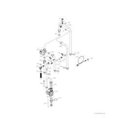 BOSCH Hydraulikeinheit AWB 17 Stücklistenkomponente Monobl.-Wärmepumpe... JUNKERS-8738209124 4057749324504 (Abb. 1)