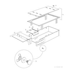 BOSCH Zubehör für Wohnungsstationen Unterputzkasten kurz, 850x470x195mm... JUNKERS-7733600045 4057749087829 (Abb. 1)