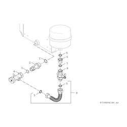 BOSCH Zubehör Warmwasserspeicher AAS Anschluss-Set externes Ausdehnungsgefäß... JUNKERS-8718582096 4051516162610 (Abb. 1)