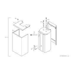 Junkers Bosch Systemspeicher wandhängend STORA W 50 OB B 770x450x360mm 50l, Weiß... JUNKERS-7735501701 4057749615411 (Abb. 1)