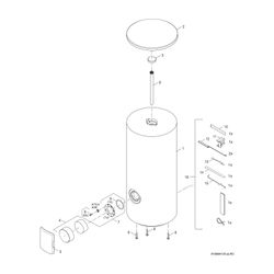 BOSCH bodensteh. Systemspeicher STORA W 300-5 KP 1 B, 1495x670, 300 L, silber... JUNKERS-7735501555 4057749417510 (Abb. 1)