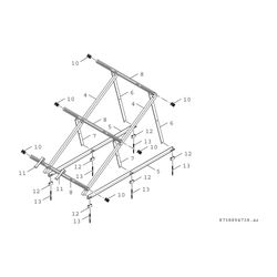 BOSCH Zubehör Solartechnik FK 10 Aufständerung Grundset senkrecht... JUNKERS-7735600498 4057749827555 (Abb. 1)