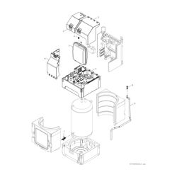 BOSCH Kompaktmodul AWMB 9 für Luft-WP Hydraulik, Regelung und Pufferspeicher... JUNKERS-8738210334 4057749855534 (Abb. 1)