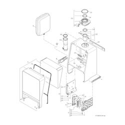 BOSCH Gas-Brennwertgerät, wandhängend Condens GC9001iW 20 E 21/23, weiß... JUNKERS-7736701340 4057749234988 (Abb. 1)