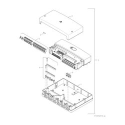 BOSCH Wohnungslüftungsgerät V5001 C 260 840x785x595, 260m3/h... JUNKERS-7738113400 4062321447281 (Abb. 1)