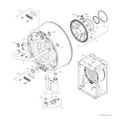 BOSCH Gas-Brennwertkessel, bodenstehend Condens GC8000iF-50, 1009x600x795, 50 kW... JUNKERS-8738808138 4062321613716 (Abb. 1)