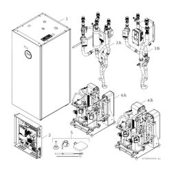 BOSCH Solewärmepumpe SUPRAECO T 480-2 HT 1620x700x750, 47 kW, offenes Modbus... JUNKERS-8738207500 4057749087621 (Abb. 1)