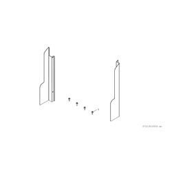 BOSCH Installationszubehör SF 11 Seitenblenden Montage mit Basis-Modul... JUNKERS-7738112841 4062321114275 (Abb. 1)