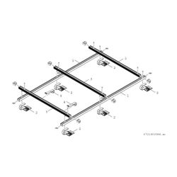 BOSCH Zubehör Flachkollektoren FKA 38-16 Aufdach Grundset senkrecht... JUNKERS-7735600575 4062321151195 (Abb. 1)