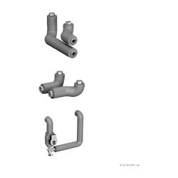 Junkers Bosch Adapter Set für HYC40 an 50kW Kesseln... JUNKERS-8738809893 4062321899400 (Abb. 1)