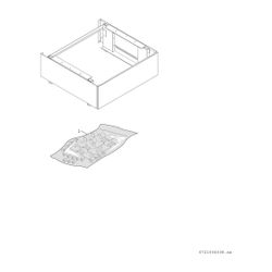 BOSCH Zubehör für Solewärmepumpen Podest weiß 100mm (für Metall-Design)... JUNKERS-8738210618 4057749959126 (Abb. 1)