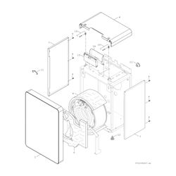 BOSCH Öl-Brennwertkessel, bodenstehend Olio Condens OC8000iF 25, 1009x600x643... JUNKERS-8738808140 4062321613730 (Abb. 1)