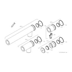 BOSCH Abgaszubehör FC-Set110-C93x Grundbausatz Kaskade C93x, d:110/160... JUNKERS-7738113215 4062321290399 (Abb. 1)