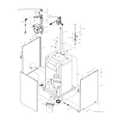 BOSCH Gas-Brennwertgerät, Kompaktmodul Condens GC5300i WM 24/210 SO 23... JUNKERS-7738101041 4062321394592 (Abb. 1)